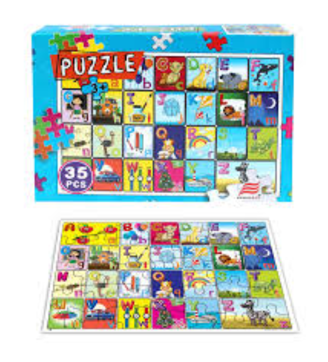 ECONOMIC PUZZLES 35 PIECES WILDLIFE